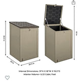 Lockable package delivery box